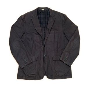 J Crew Cotton & Linen Canvas Sport Coat, size XL